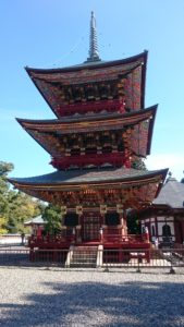 重要文化財三重塔